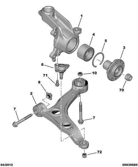 FCA 3522 80 - Suport,trapez allinparts.ro