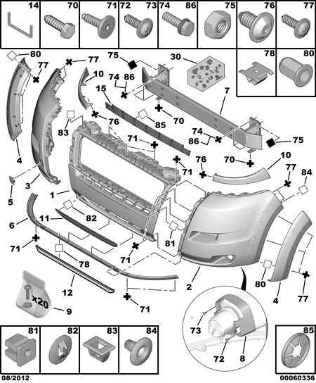 PSA 7426 52 - Furtun radiator allinparts.ro