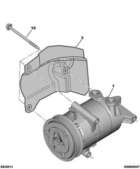 FORD 96 765 526 80 - Compresor, climatizare allinparts.ro