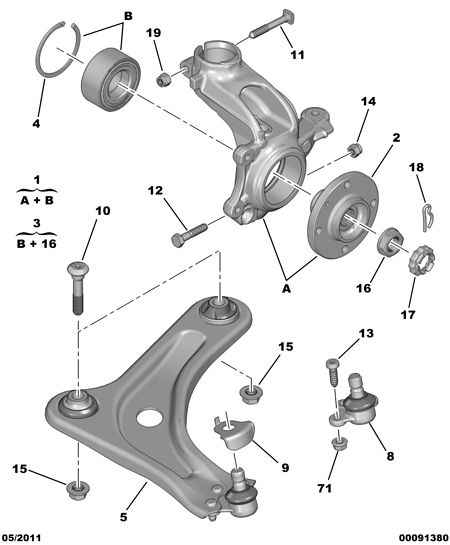 VAG 98 032 865 80 - Brat, suspensie roata allinparts.ro