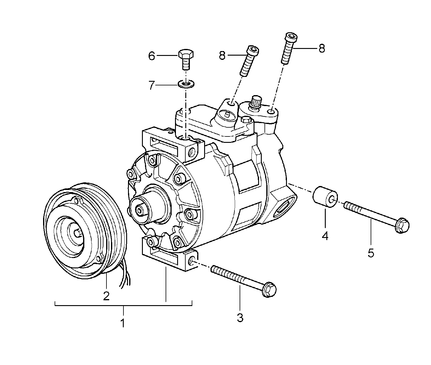 VAG 996.126.011.52 - Compresor, climatizare allinparts.ro
