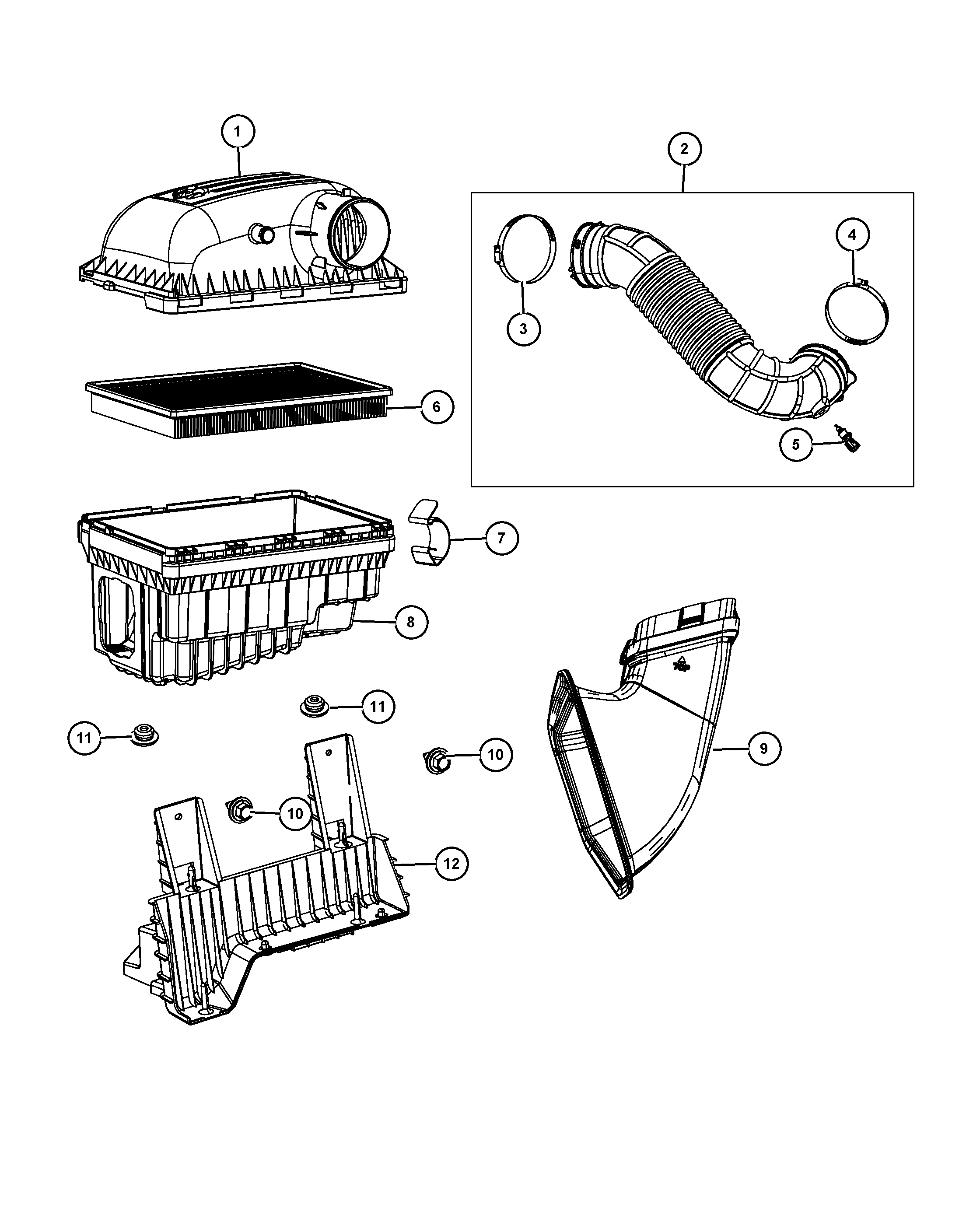 GM 53032 404AB - Filtru aer allinparts.ro