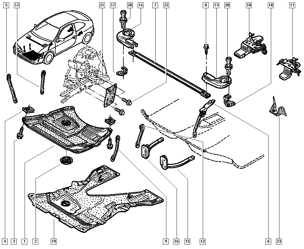 RENAULT 77 03 602 206 - Surub allinparts.ro