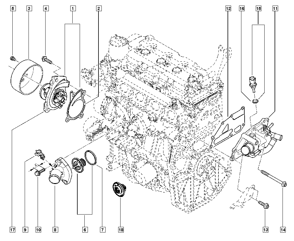 RENAULT 23 45 112 920 - Inel etansare, surub drena ulei allinparts.ro