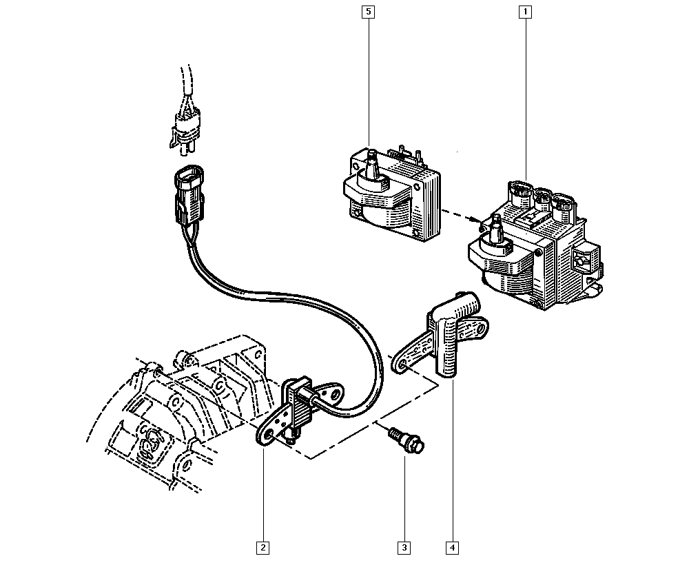 PSA 77 00 855 719 - Senzor,viteza / turatie allinparts.ro