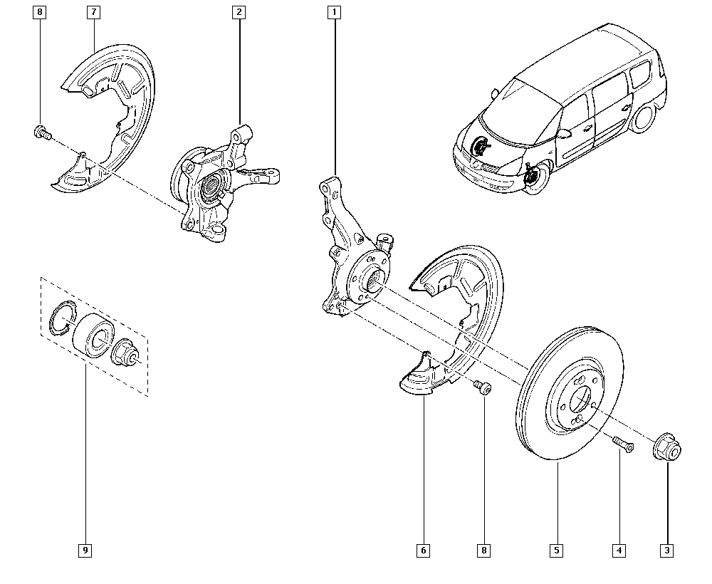 RENAULT 8201695234 - Disc frana allinparts.ro
