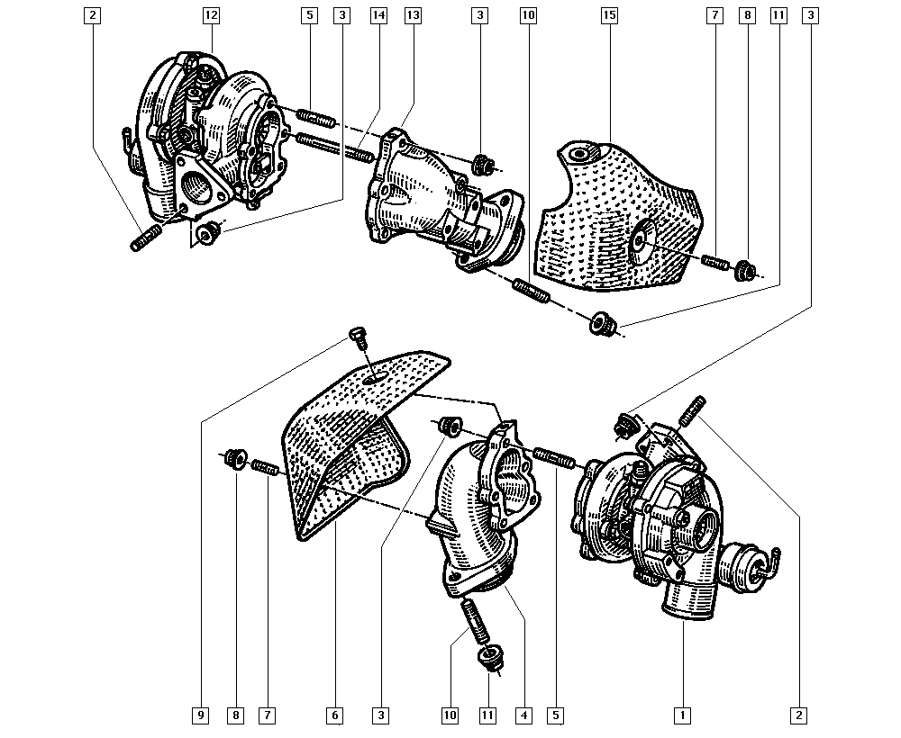 RENAULT 7701467259 - Compresor,sistem de supraalimentare allinparts.ro