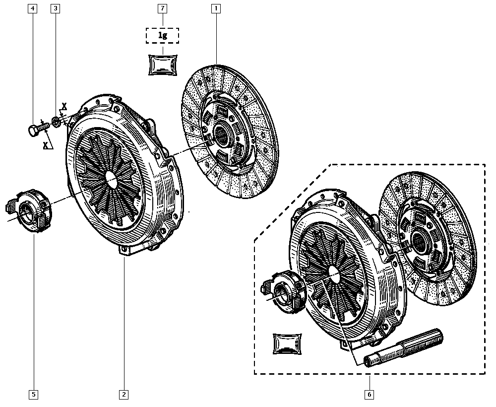 RENAULT 77 00 857 480 - Disc ambreiaj allinparts.ro