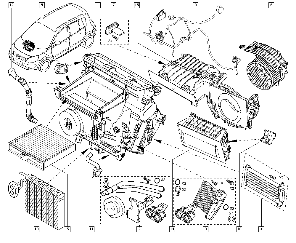 RENAULT 77 01 064 237 - RENAULT 77 01 064 237 - Filtru, aer habitaclu allinparts.ro