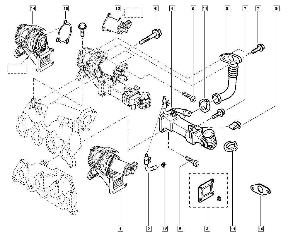 RENAULT 14 71 719 45R - Supapa EGR allinparts.ro