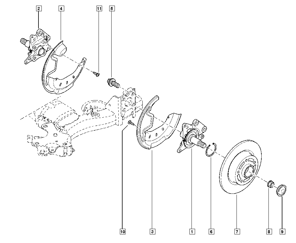 SAMSUNG 432020984R - Disc frana allinparts.ro