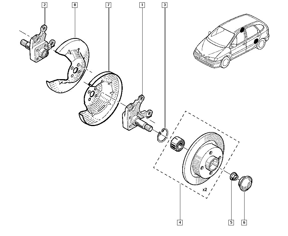 RENAULT 7701206328 - Disc frana allinparts.ro