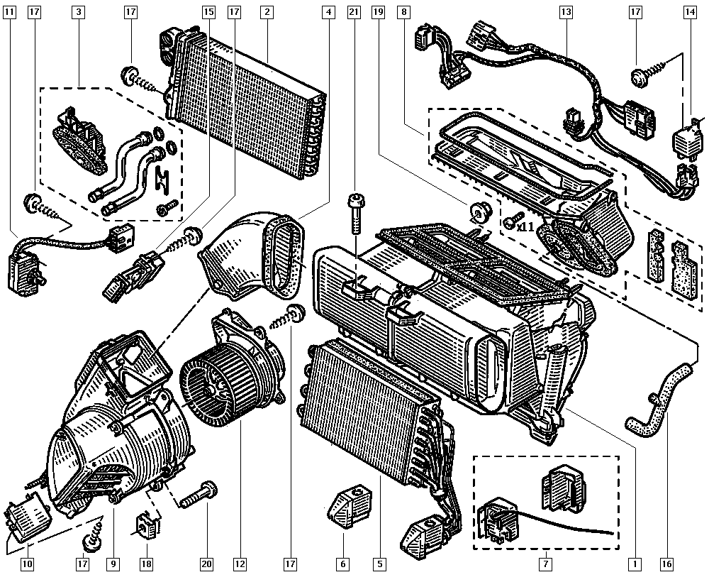 RENAULT TRUCKS 7701044164 - Supapa expansiune, clima allinparts.ro
