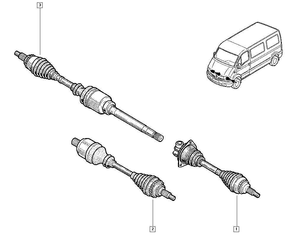 RENAULT 8200499895 - Planetara allinparts.ro