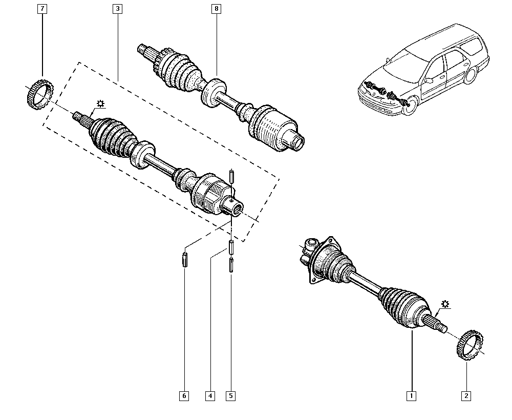 RENAULT TRUCKS 8200031137 - Planetara allinparts.ro