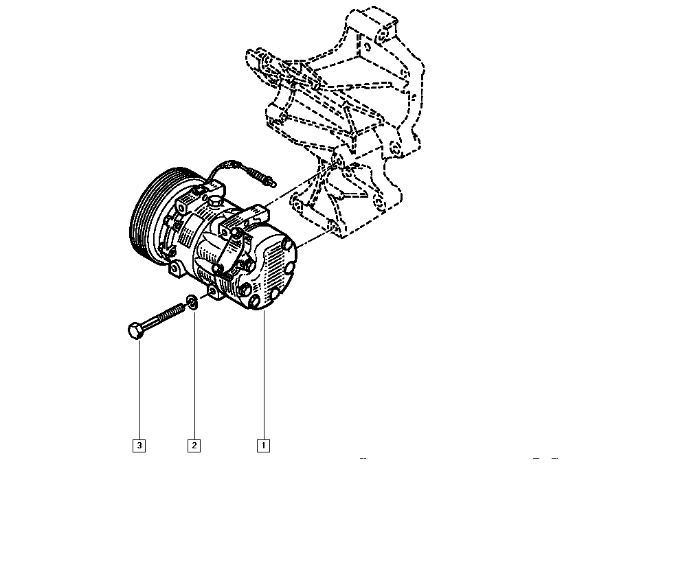 PSA 7700111289 - Compresor, climatizare allinparts.ro