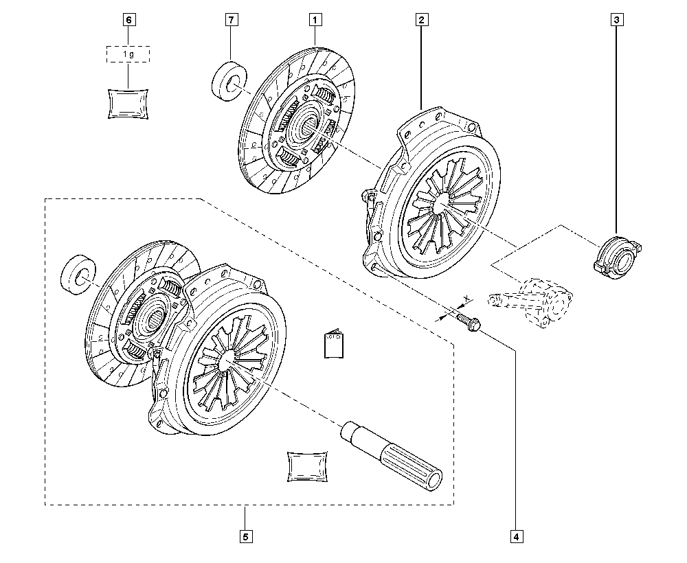NISSAN 301016758R - Disc ambreiaj allinparts.ro