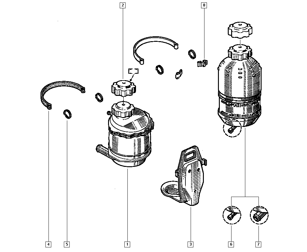 RENAULT TRUCKS 7700805031 - Vas de expansiune, racire allinparts.ro