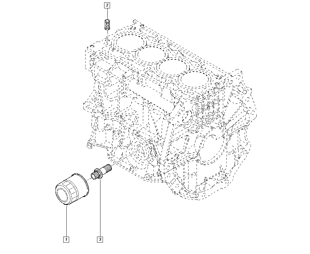 NISSAN 152085758R - Filtru ulei allinparts.ro