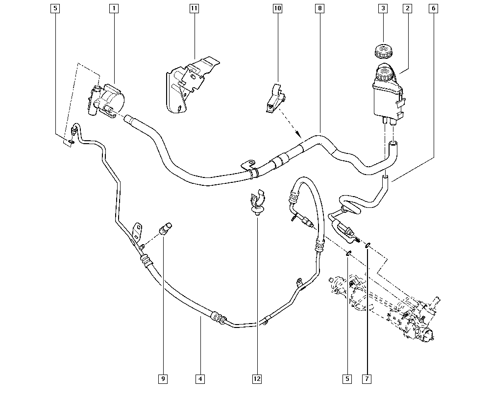 DACIA 49 11 016 66R - Pompa hidraulica, sistem de directie allinparts.ro