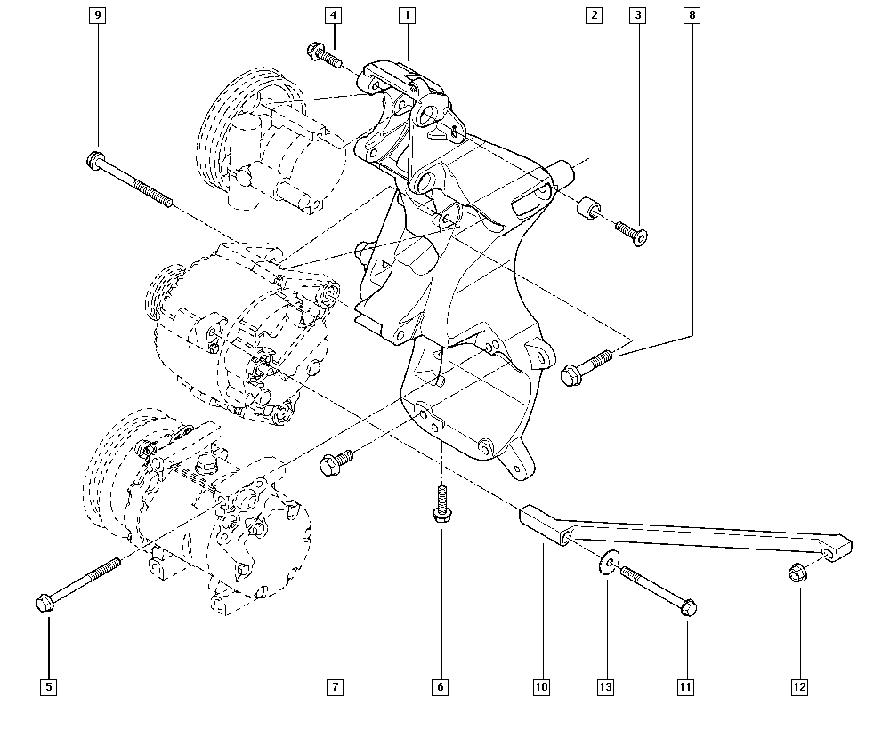 Volvo 7703002209 - FLANGED H SCREW M8 allinparts.ro