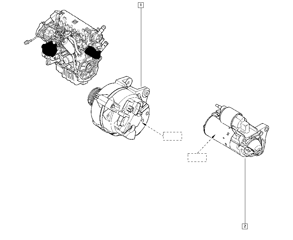 DACIA 82 00 660 022 - Fulie, alternator allinparts.ro