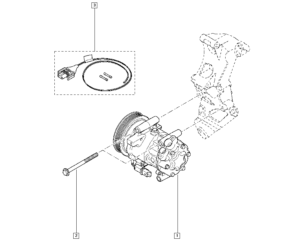 Mercedes-Benz 8200600122 - Compresor, climatizare allinparts.ro