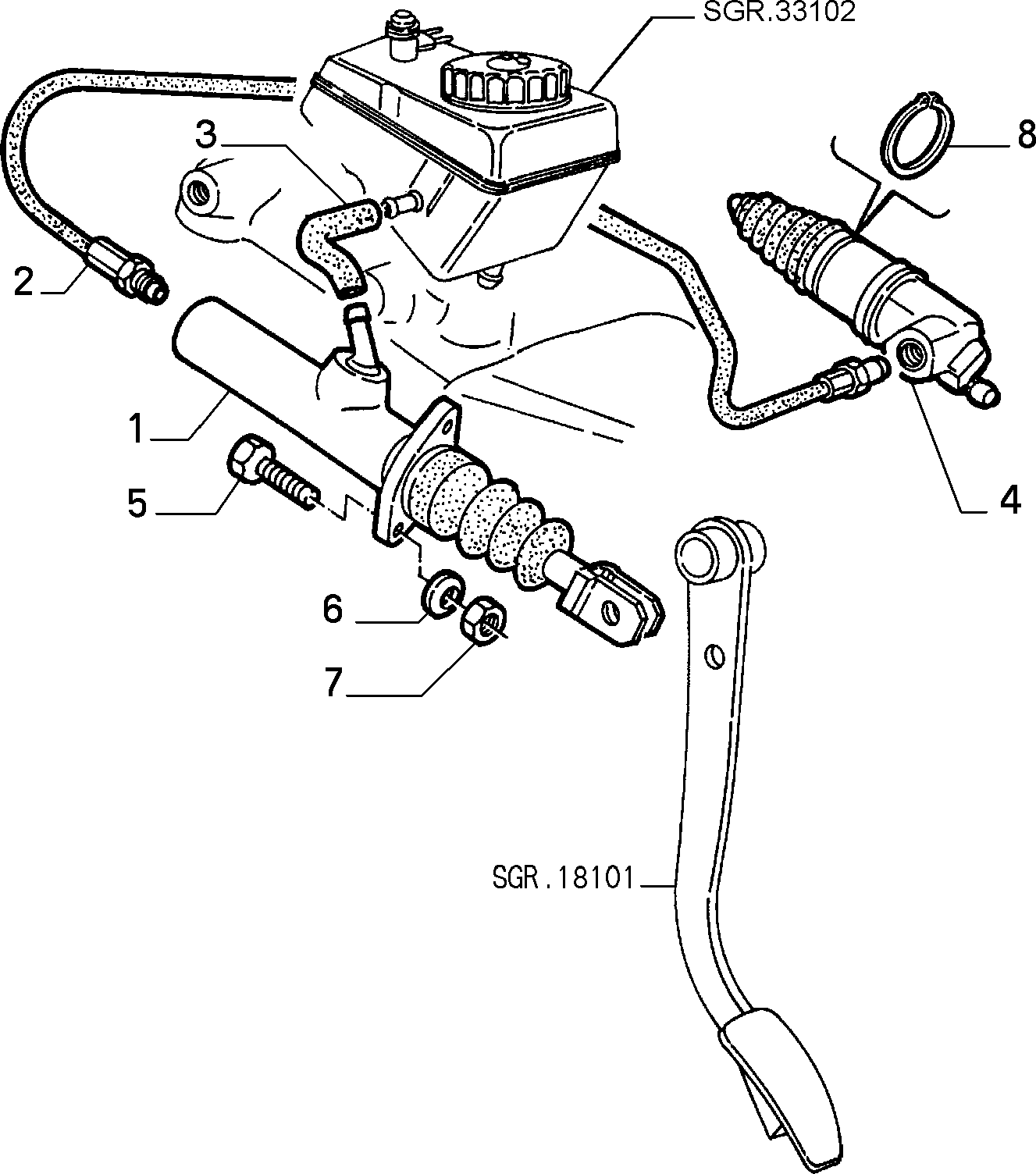 FCA 71738466 - Cilindru receptor ambreiaj allinparts.ro