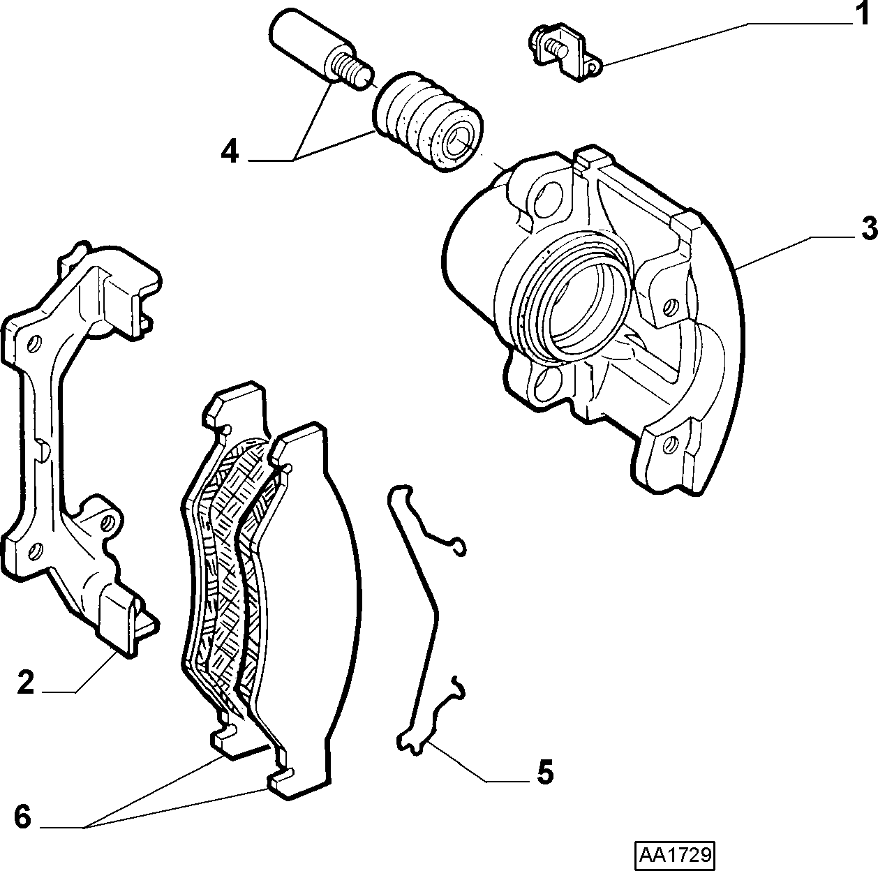 FCA 9948227 - Etrier frana allinparts.ro