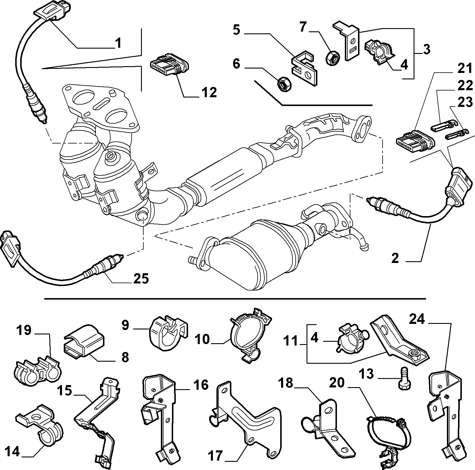 FERRARI 467 5024 3 - Sonda Lambda allinparts.ro
