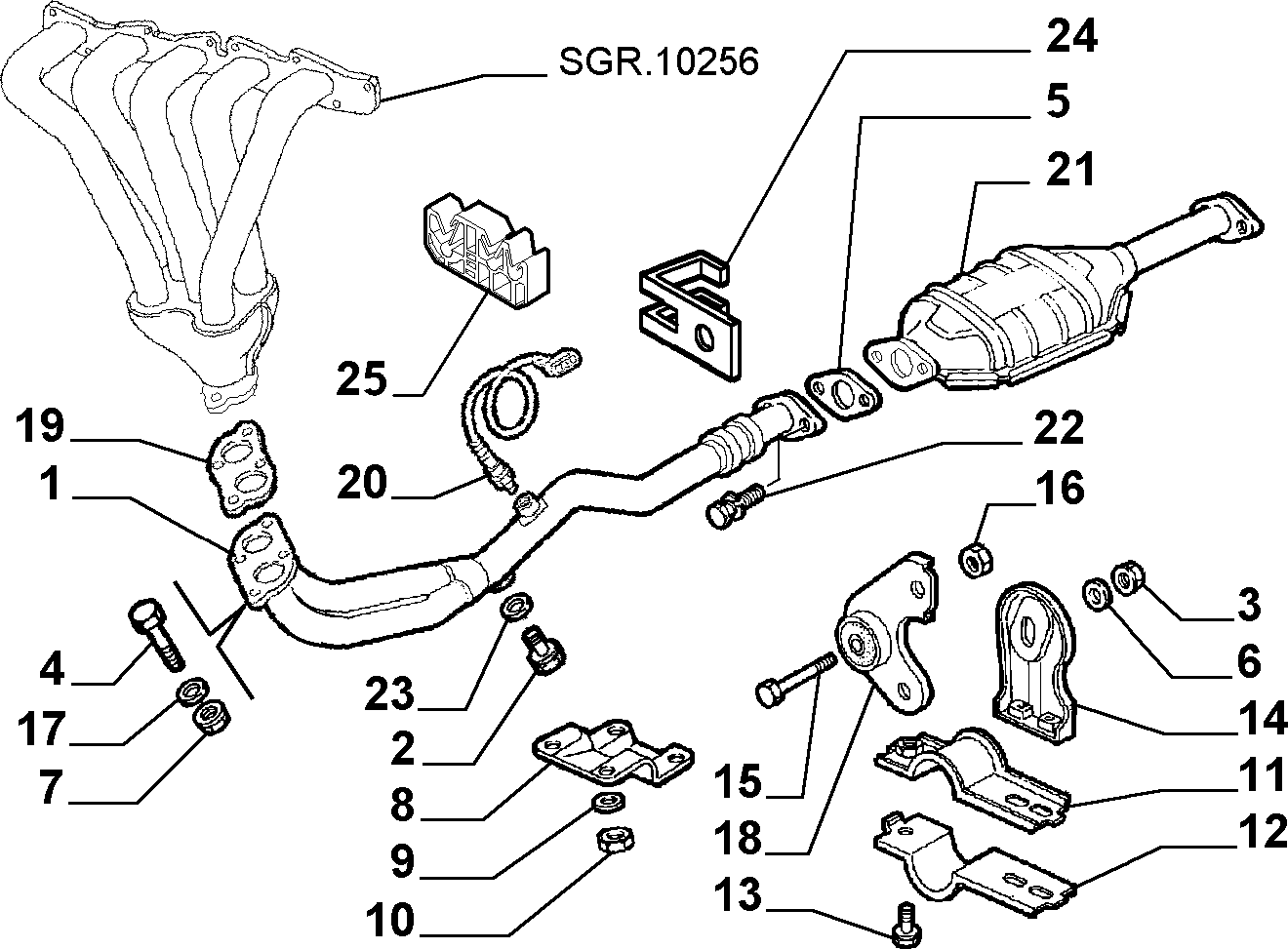FCA 46750242 - Sonda Lambda allinparts.ro