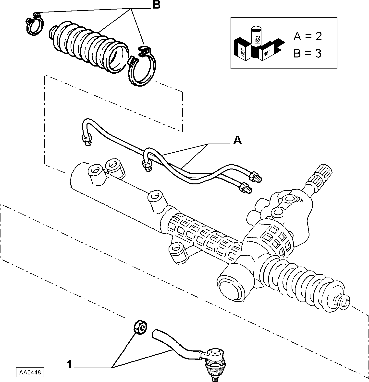 FCA 9947920 - Cap de bara allinparts.ro