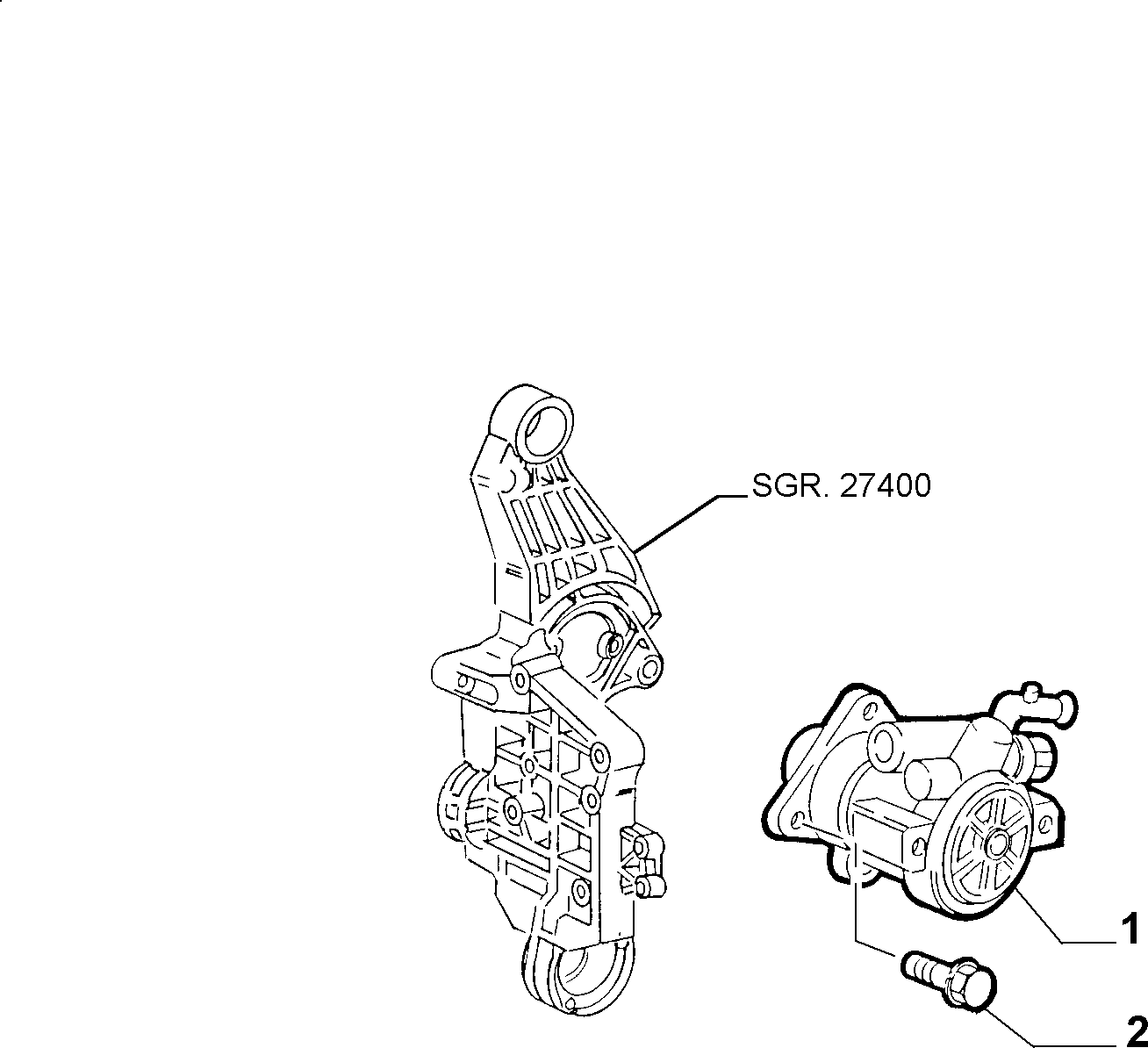 PSA 60665522 - Pompa hidraulica, sistem de directie allinparts.ro
