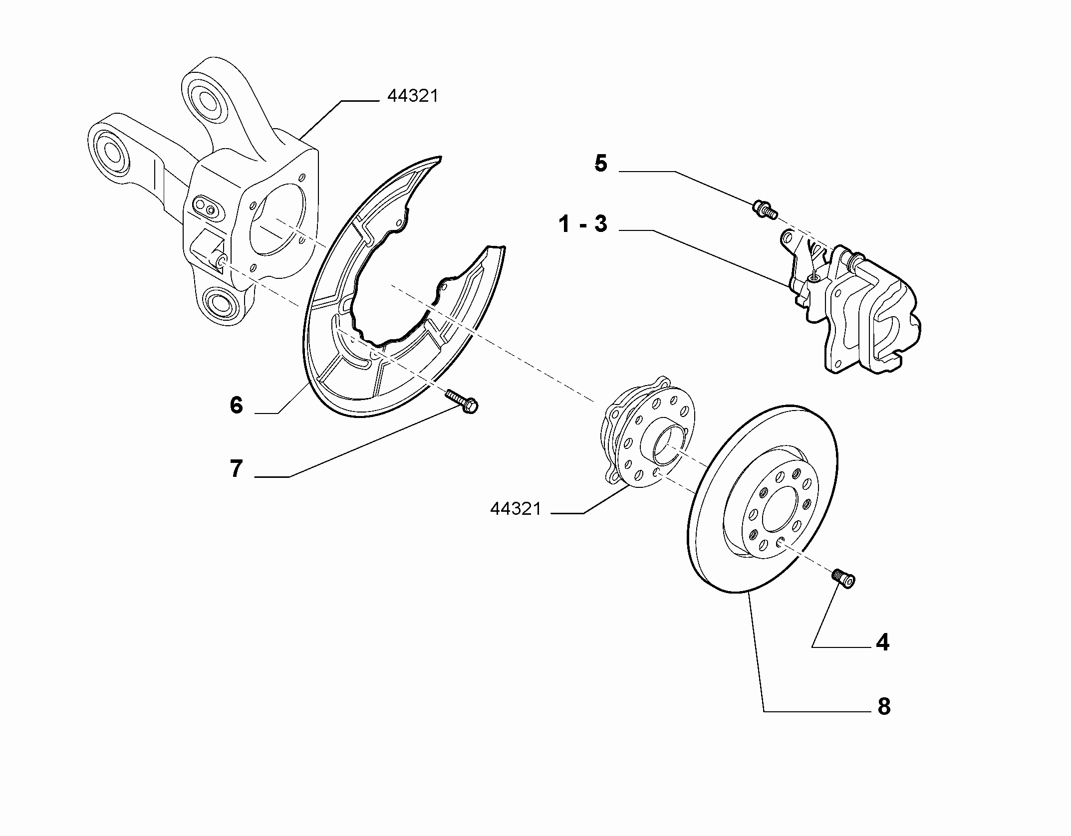 FCA 51877193 - Etrier frana allinparts.ro