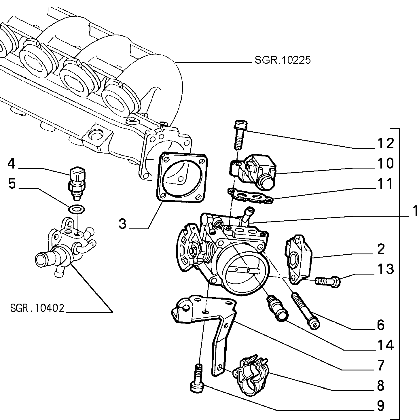 FERRARI 7738223 - Senzor,temperatura lichid de racire allinparts.ro