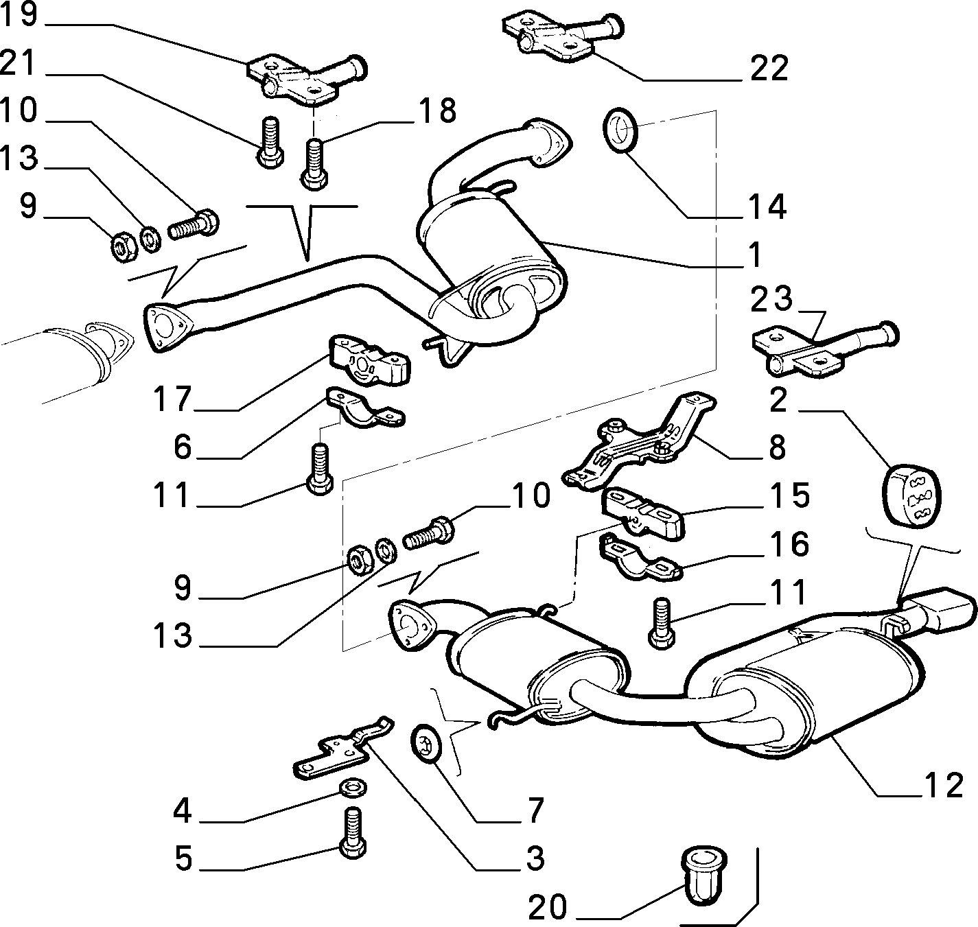 IVECO 4387293 - Bucsa, bara stabilizare allinparts.ro