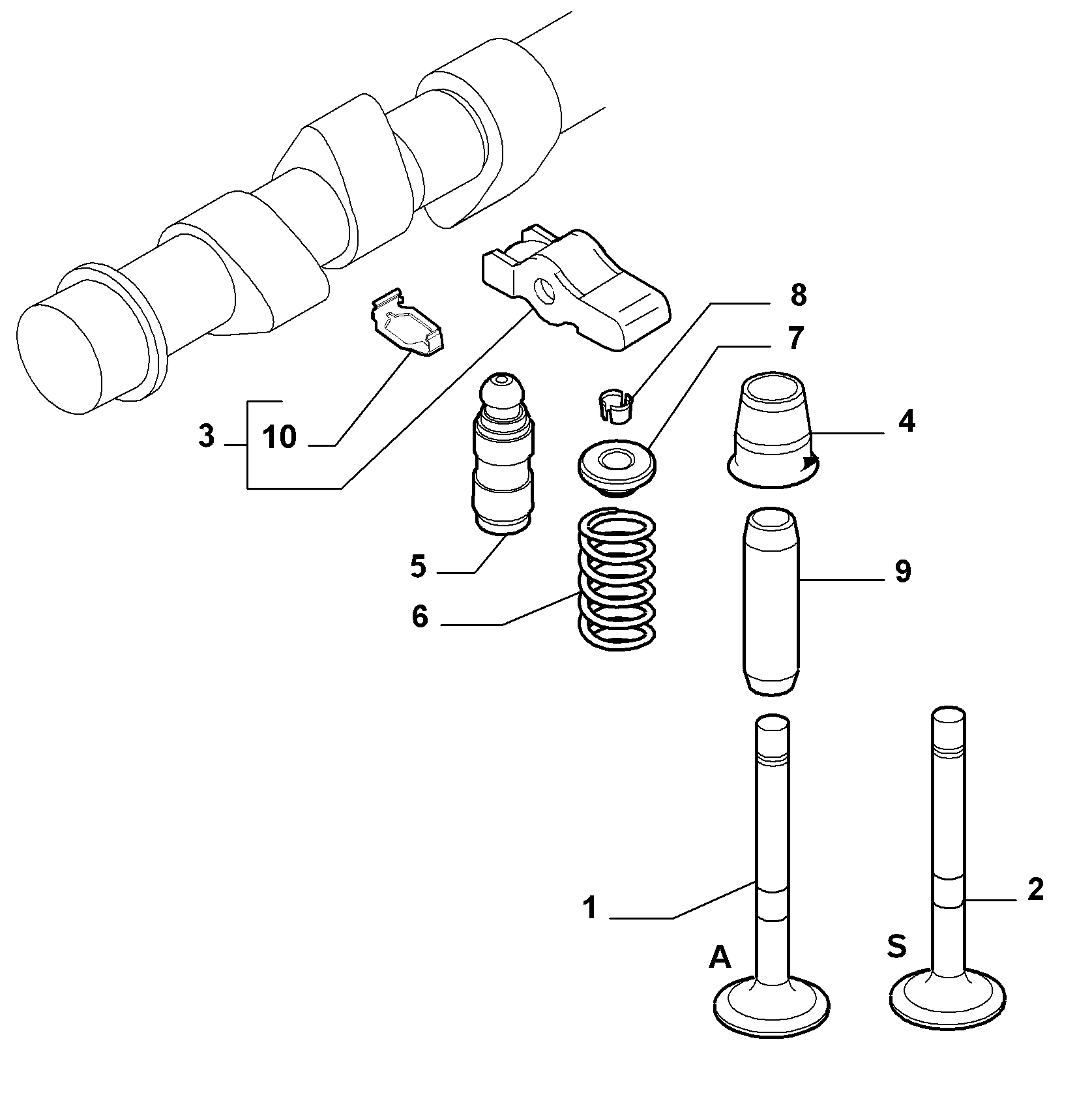 FCA 46743167 - Etansare, supape allinparts.ro