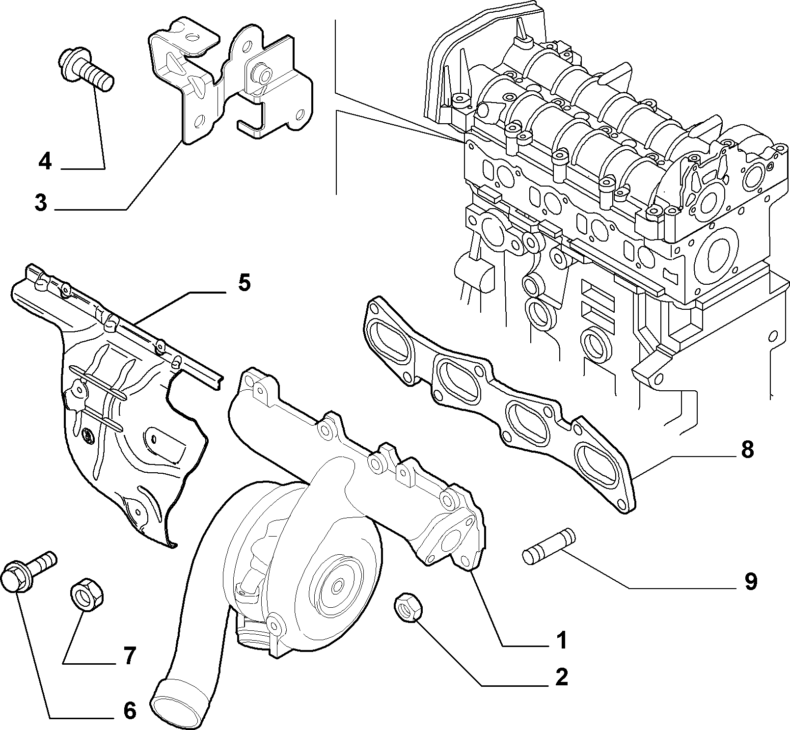 FCA 55205358* - Compresor,sistem de supraalimentare allinparts.ro