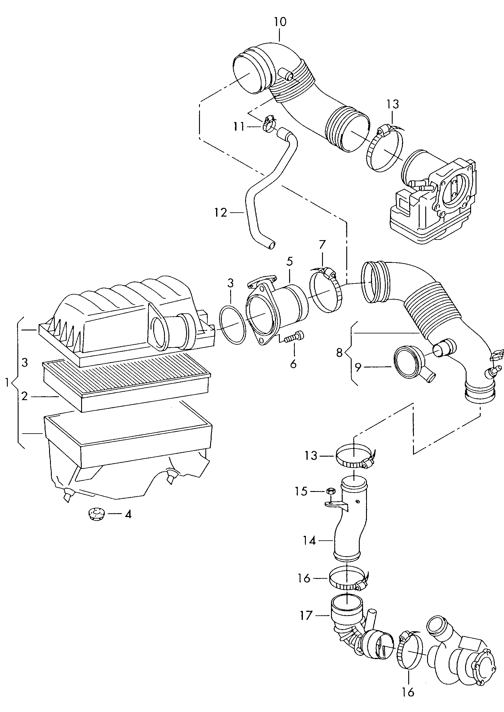 VAG 7M3129620 - Filtru aer allinparts.ro