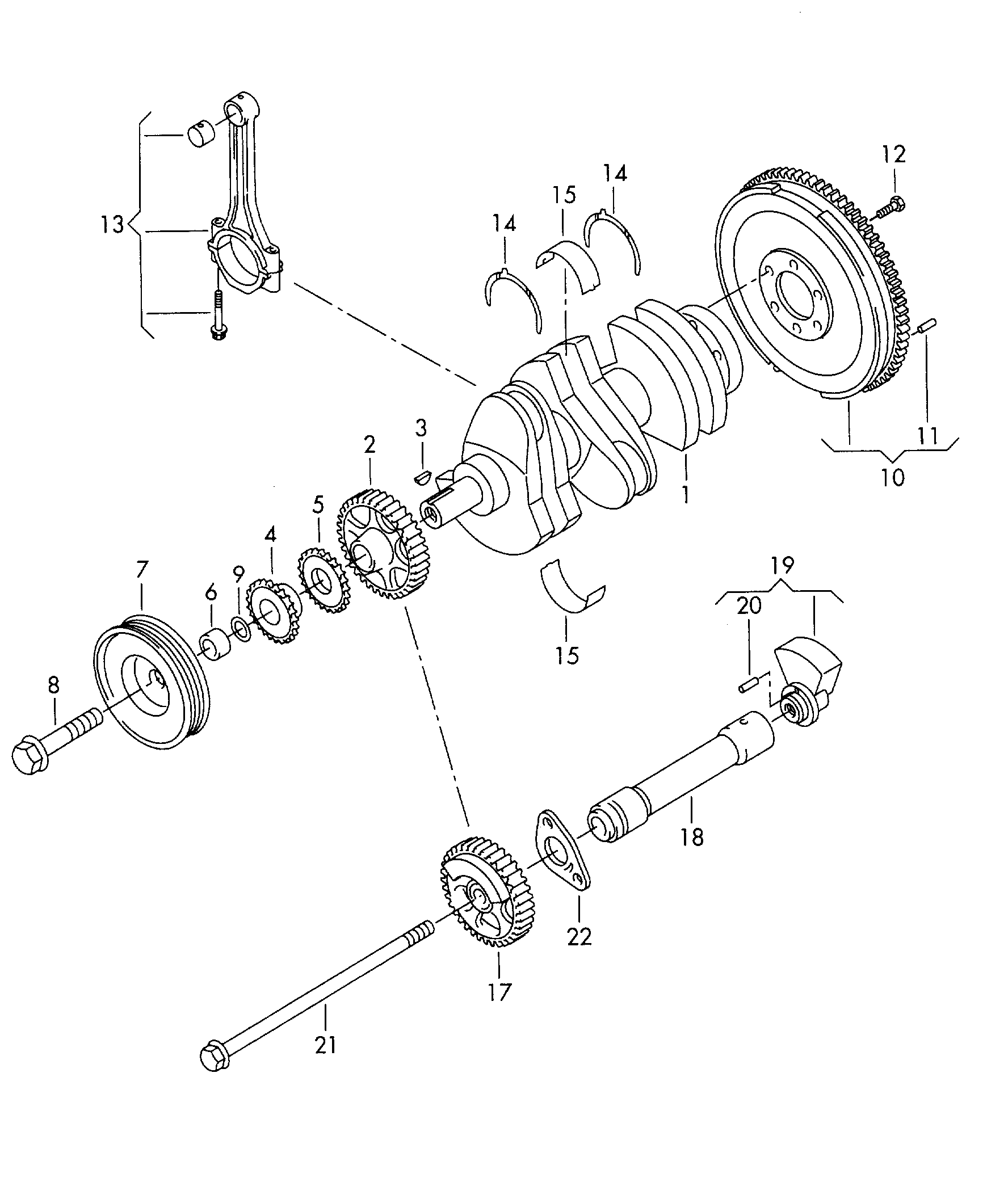 VAG N 909 873 02 - VAG N 909 873 02 - Surub fulie allinparts.ro