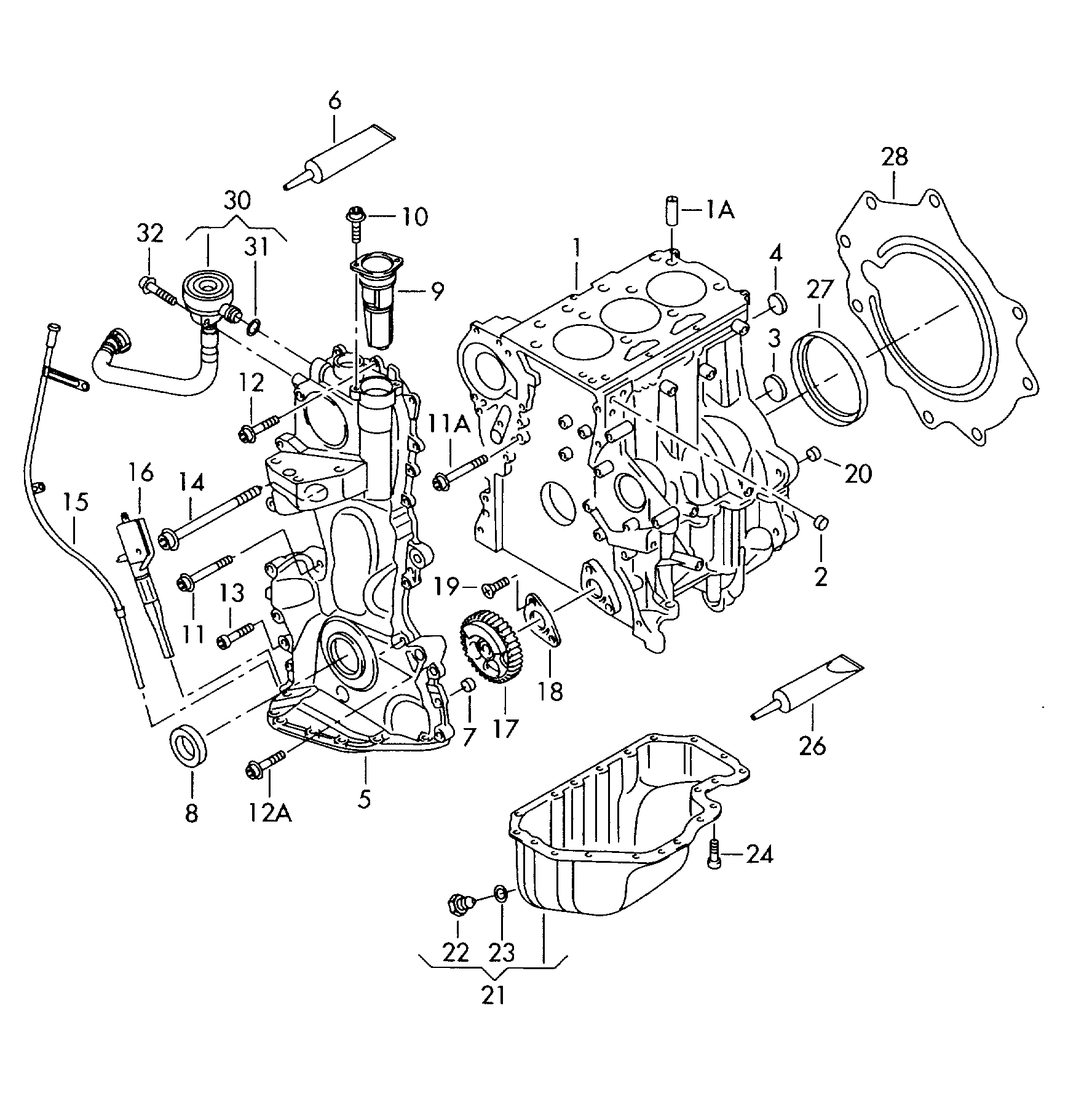 VAG N  90823601 - Chit lant de distributie allinparts.ro