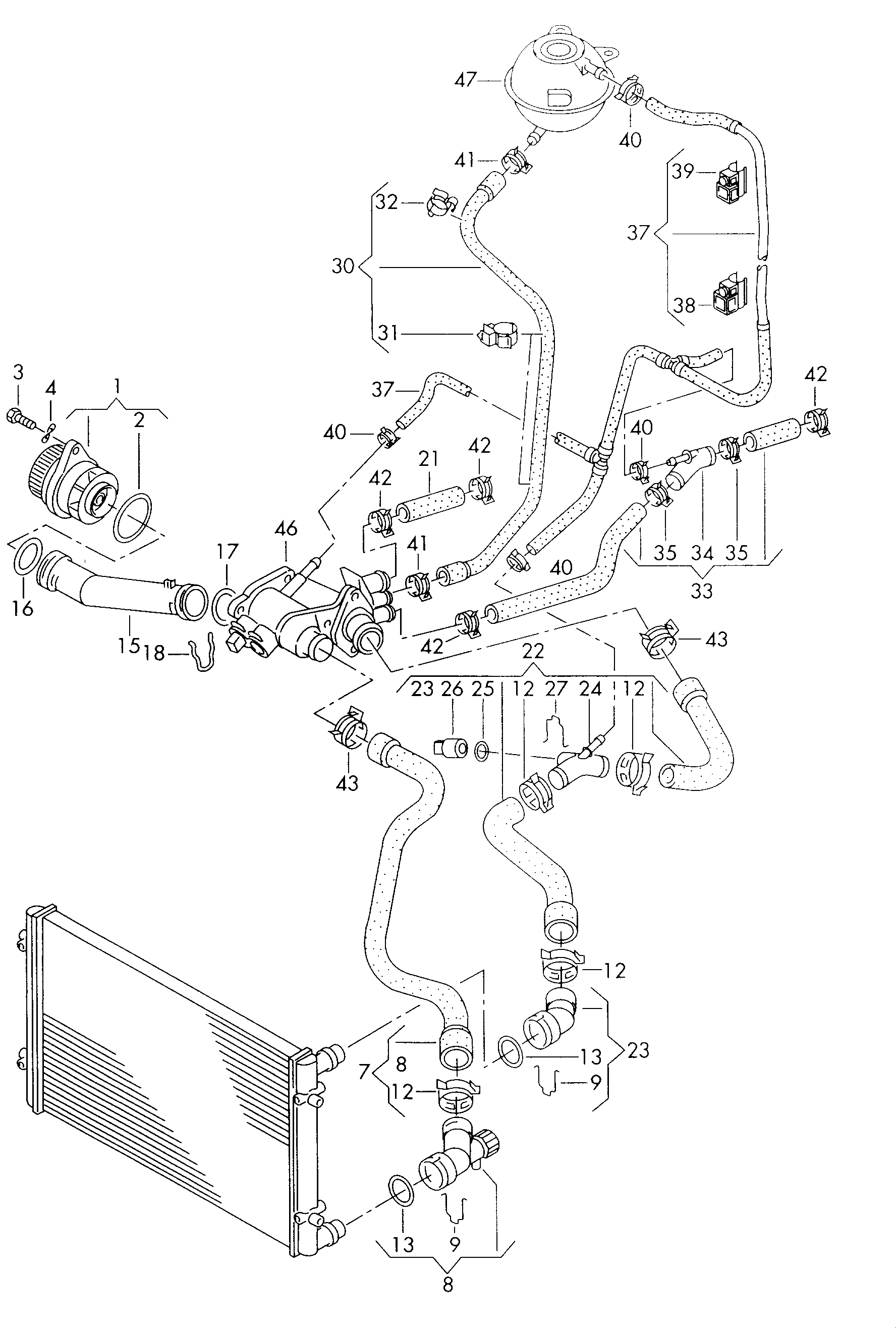 VAG 030121043C - Inel de etansare allinparts.ro