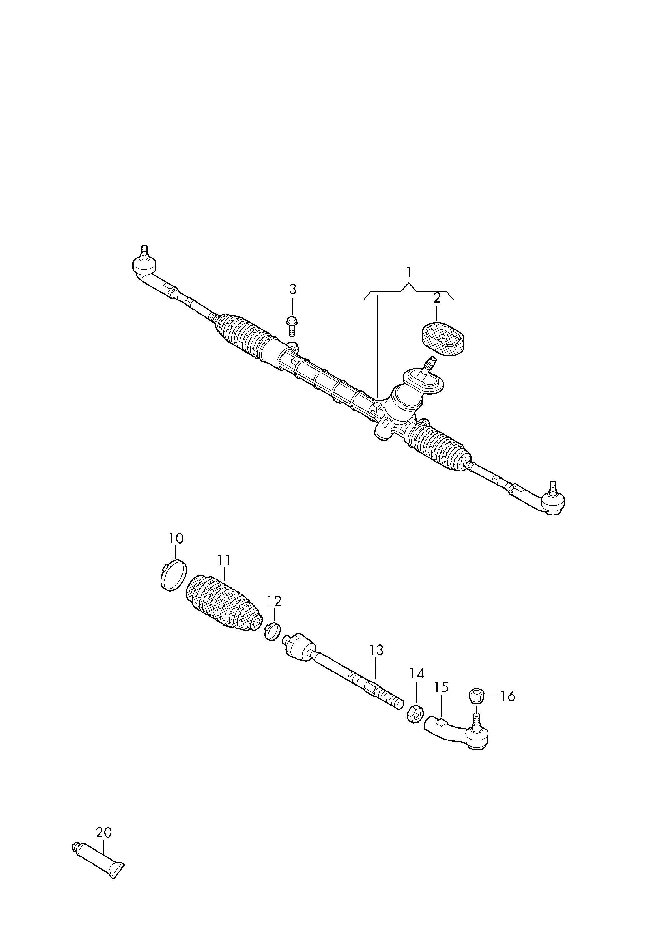VAG 6C1423057P - Caseta directie allinparts.ro