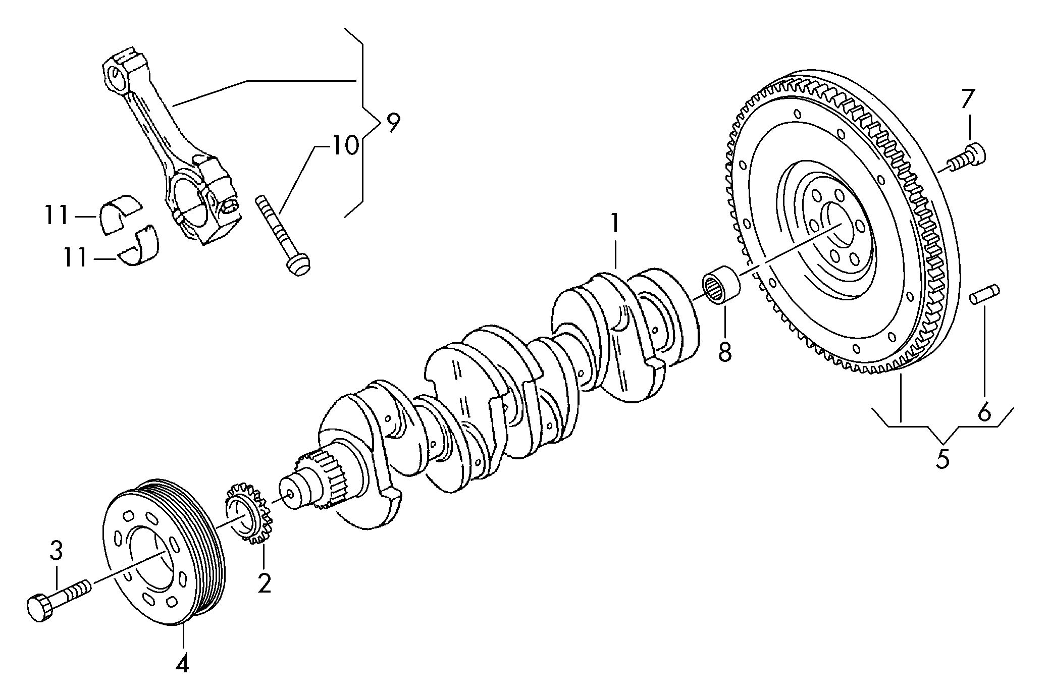 VAG ­04C105701E - Cuzineti biela allinparts.ro