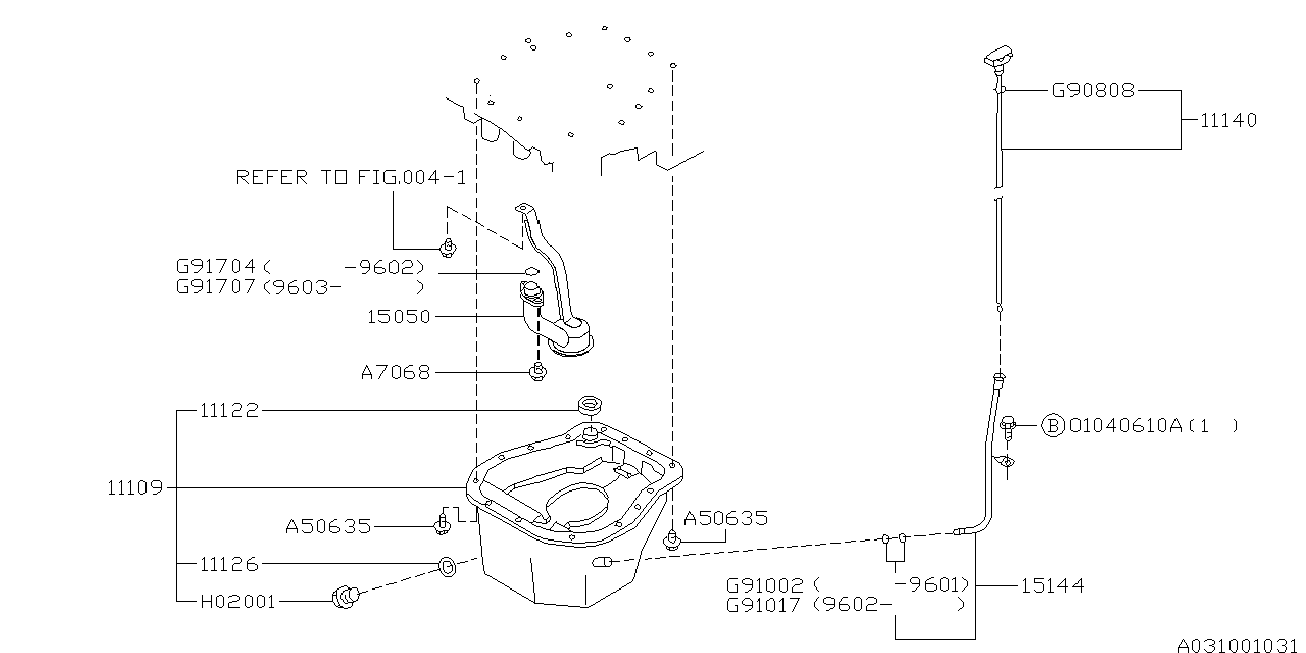 Subaru 806910170 - Garnitura, galerie admisie allinparts.ro
