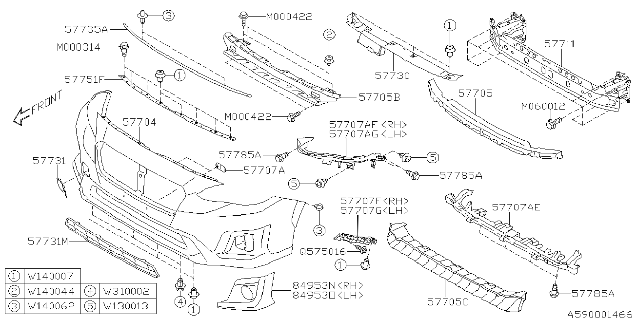 Subaru 909140044 - Clips, acoperire decorativa si protectie allinparts.ro