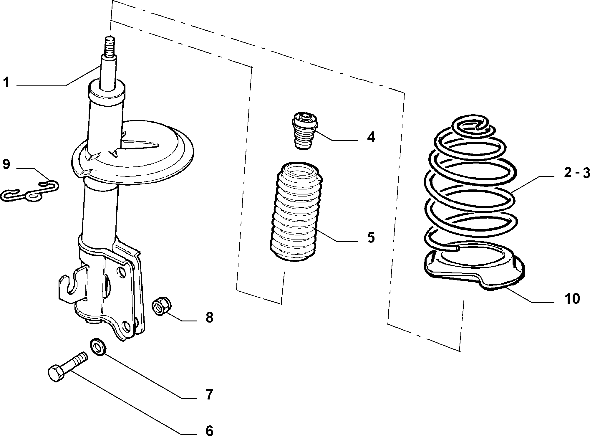 FCA 46804120 - Rulment sarcina suport arc allinparts.ro