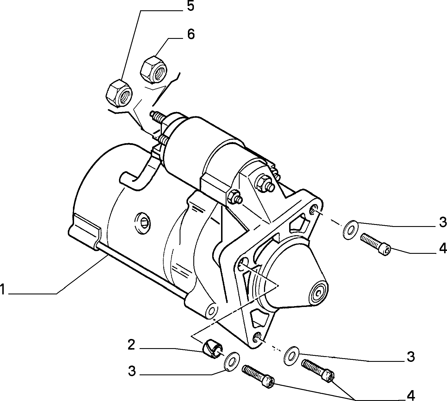 FCA 9625382680* - Pinion electromotor allinparts.ro