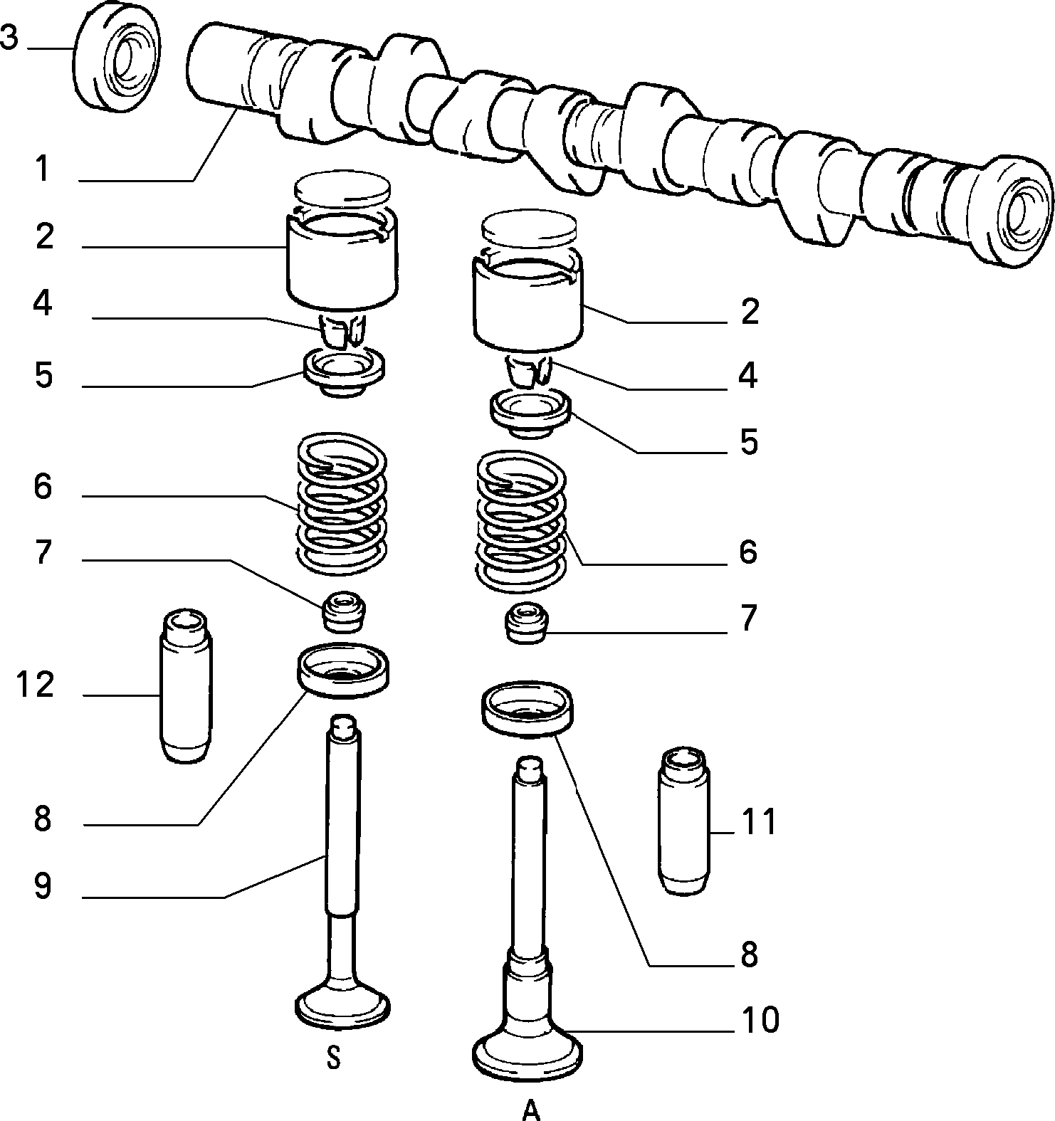 FCA 46440885 - FCA 46440885 - Etansare, supape allinparts.ro