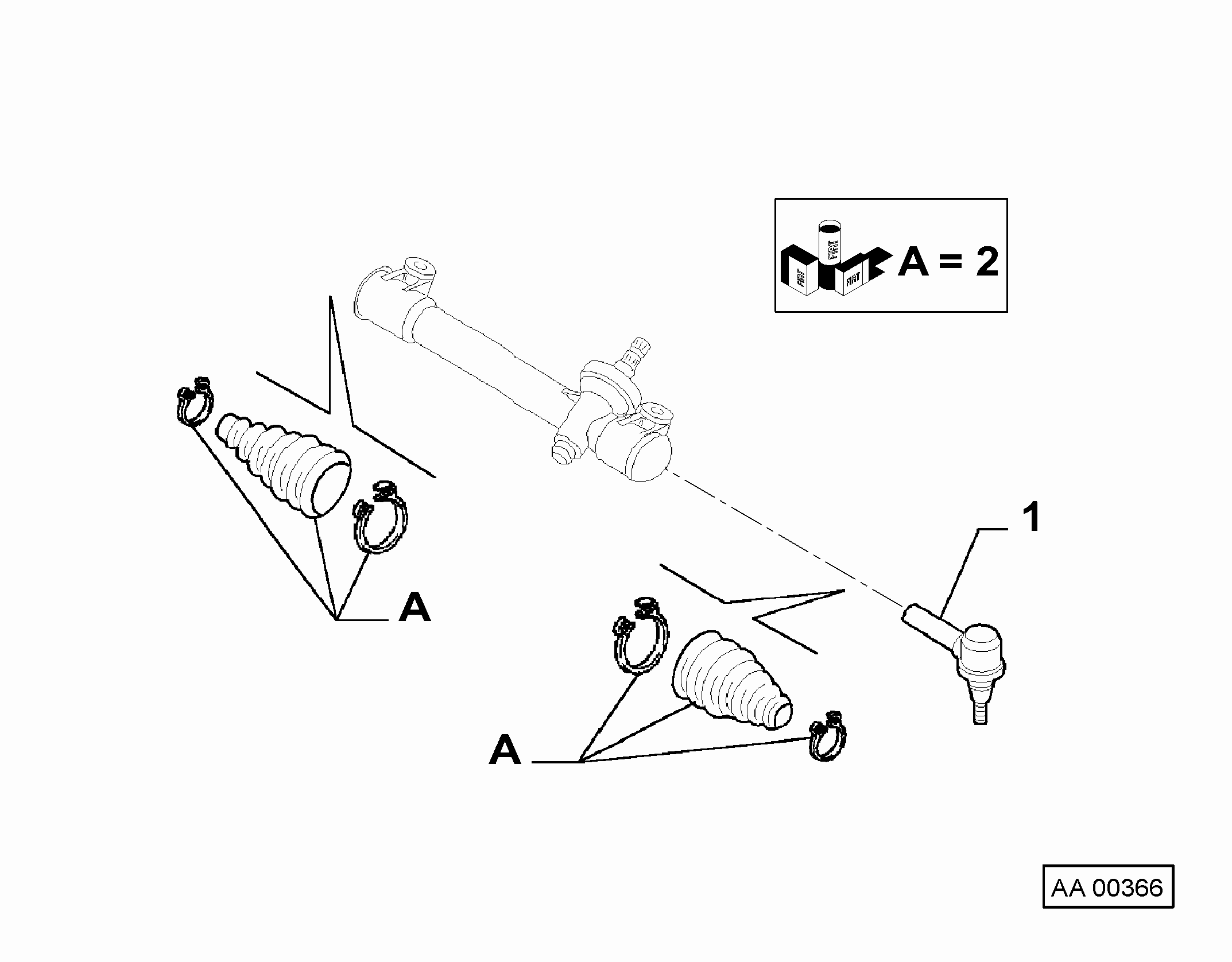 FCA 98845030 - Cap de bara allinparts.ro